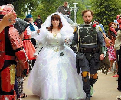 необычная свадьба - рыцарская свадьба