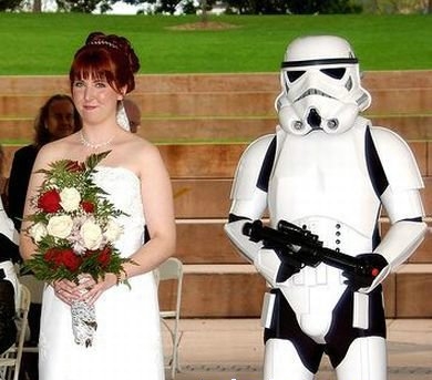 необычная свадьба звёздные войны